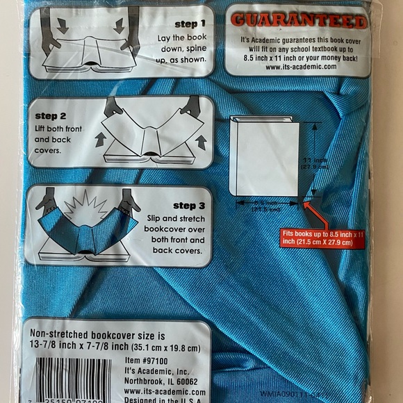 Reusable Stretch Bookcover - Picture 2 of 2